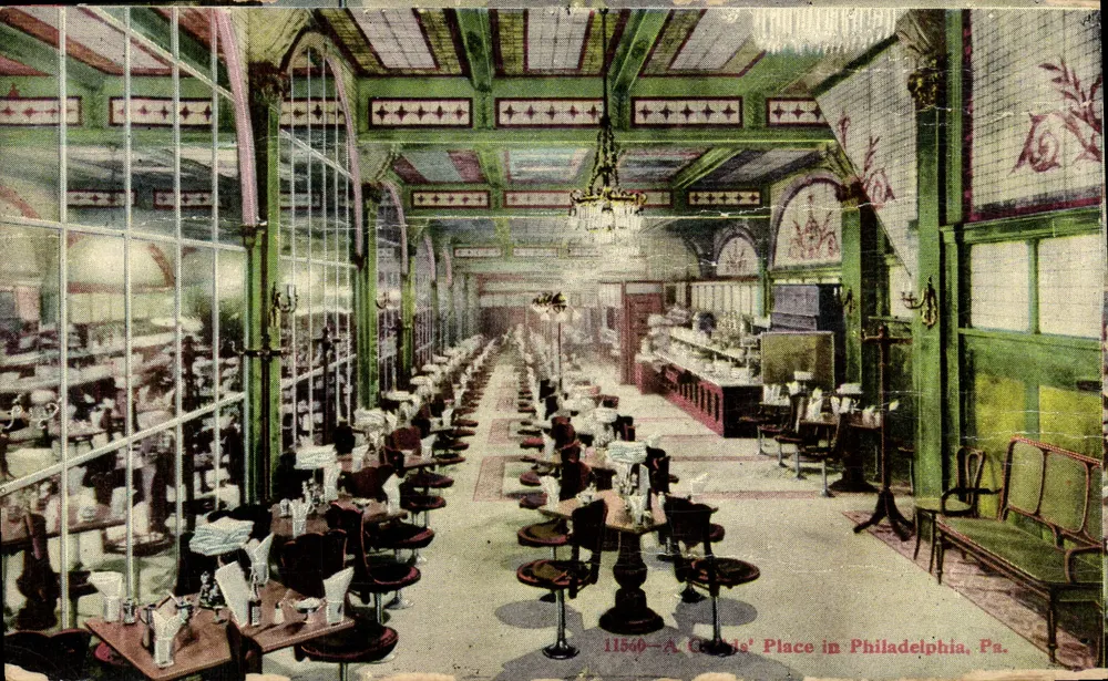 A. Grands' Place — Filadélfia, Pa. — editor não visível, n° de série 11560 - Frente