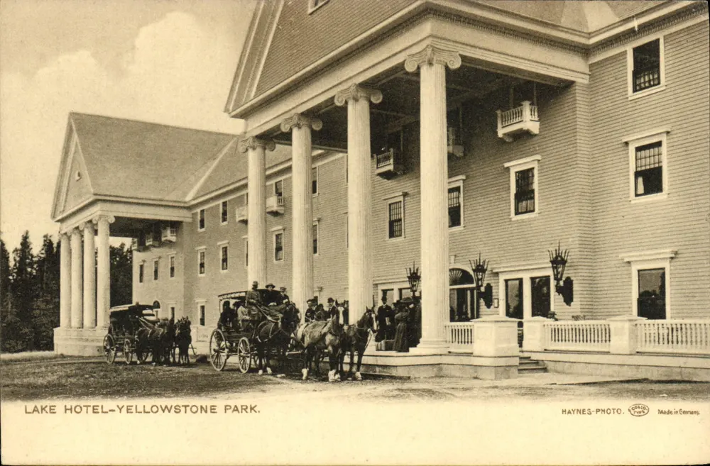 Lake Hotel - Yellowstone Park — Haynes-Photo, Made in Germany - Vorderseite