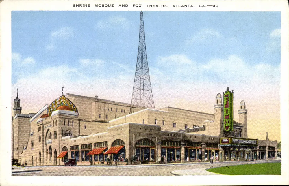 Shrine Mosque und Fox Theatre, Atlanta, GA — 40 - Vorderseite