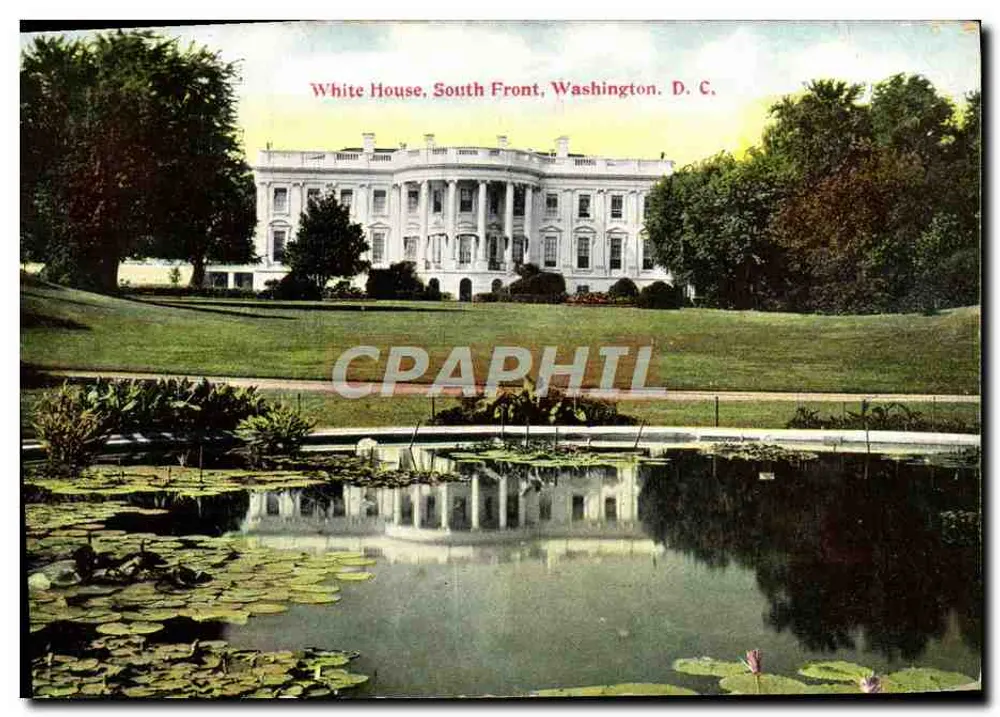 Casa Branca, Frente Sul, Washington D.C. — B.S. Reynolds Co., D.C. - Frente