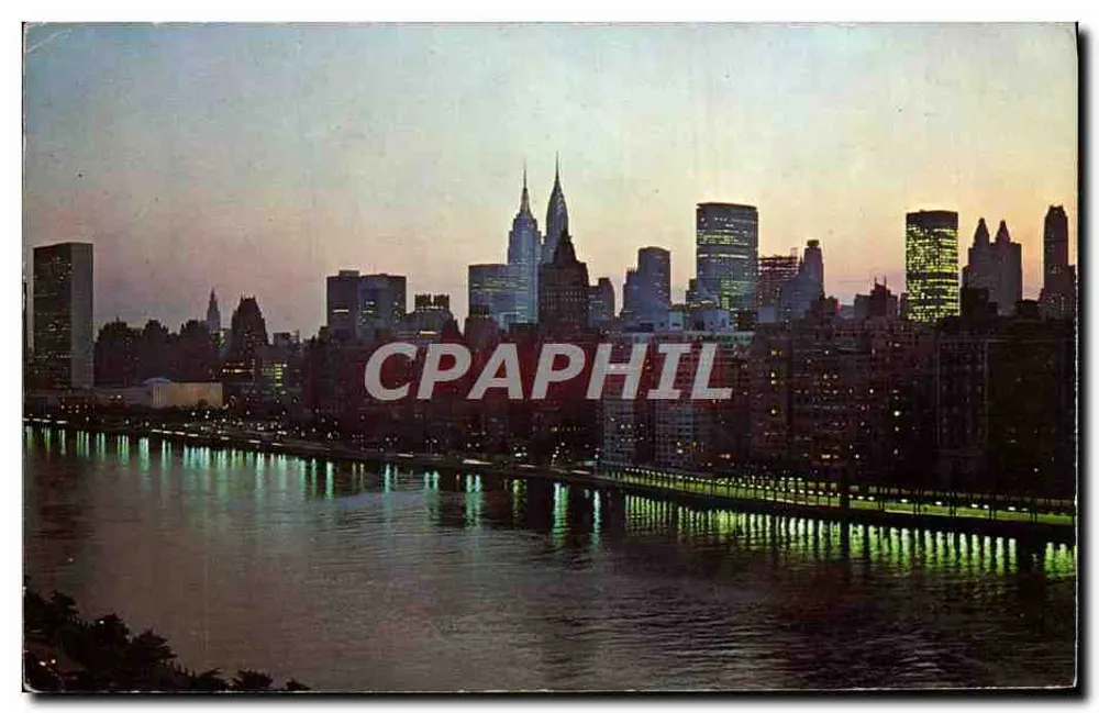 Ansicht von Manhattan vom Queensboro Bridge — DEXTER PRESS, INC. — Nr. DT-25430-B - Vorderseite