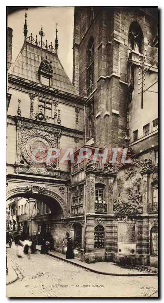 Rouen — La Grande Horloge — anonymer Verlag, Nr. 4350 - Vorderseite