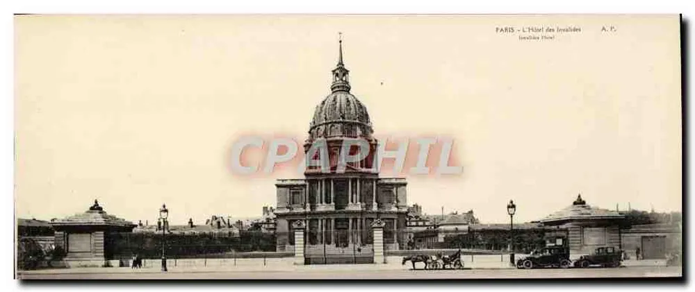 París - El Hotel de los Inválidos — A.P. (A. P.) - Anverso
