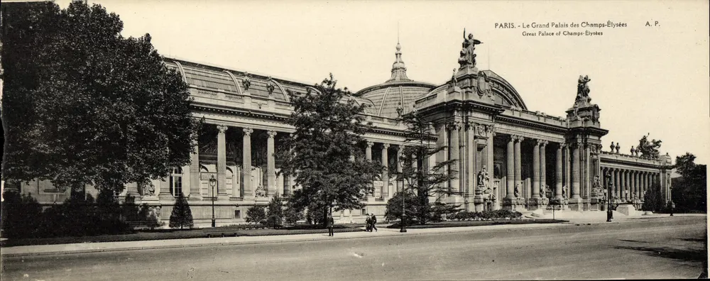 Paris - Der Grand Palais des Champs-Élysées — A.P. — Verlag A.P. - Vorderseite