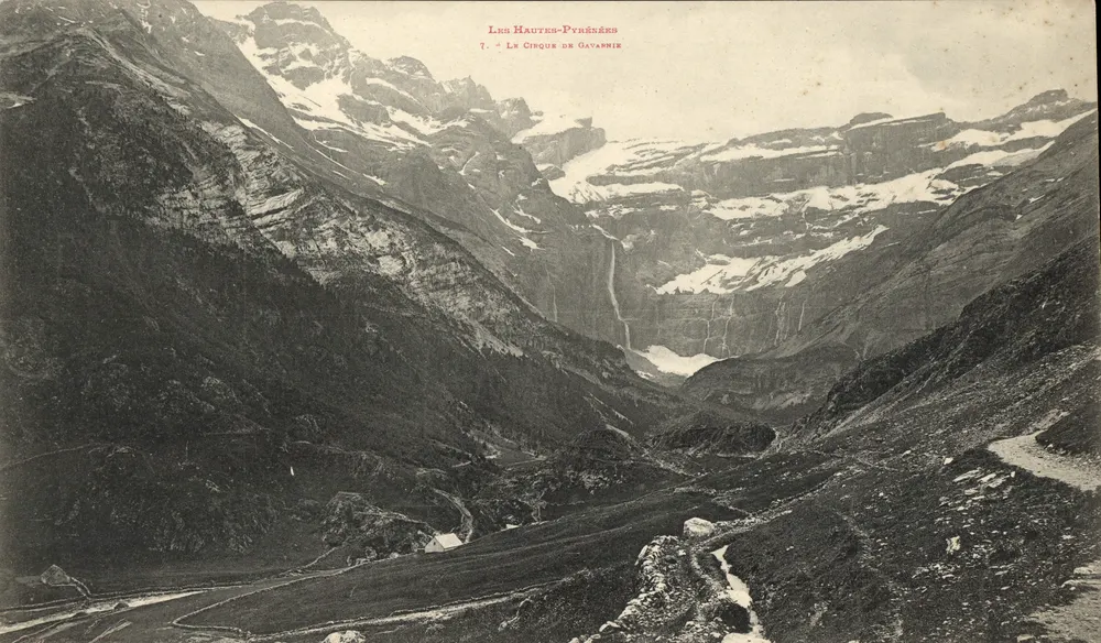 Las Altas Pirineos — El Cirque de Gavarnie — Editor: T. El Cirque de Gavarnie - Anverso