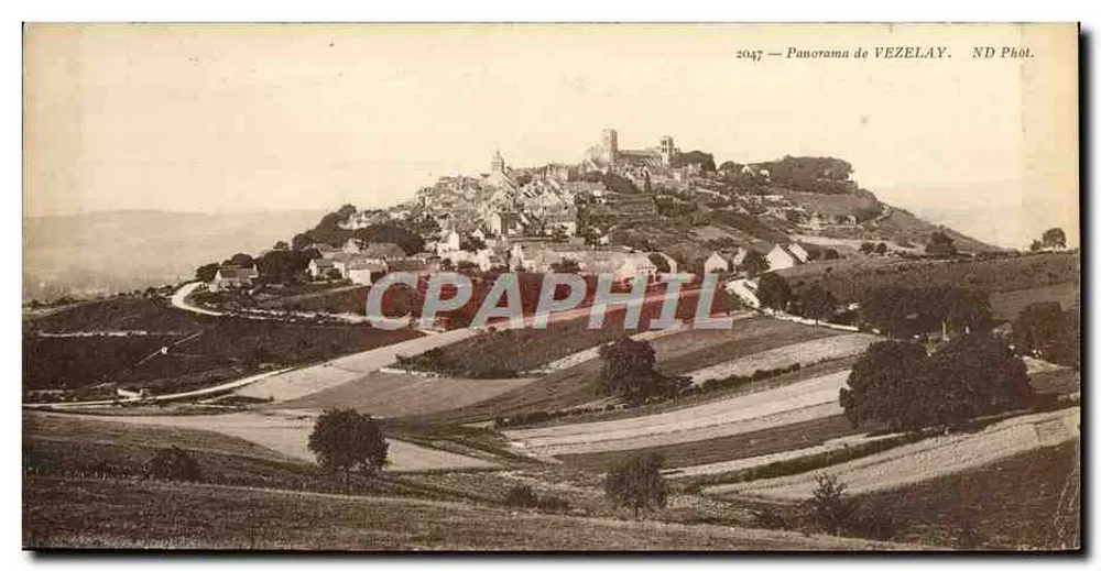 Vézelay — Panorama — ND Fot. - Frente