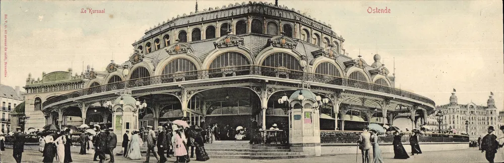 Der Kursaal — Ostende - Vorderseite