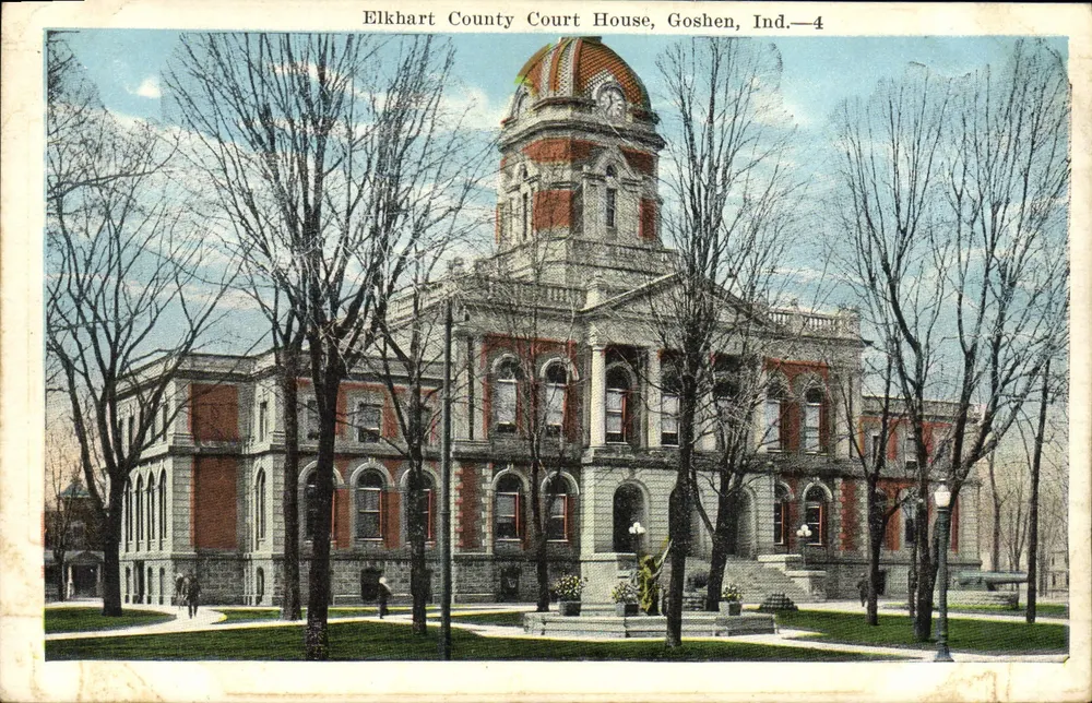 Elkhart County Court House, Goshen, Ind.—4 - Vorderseite