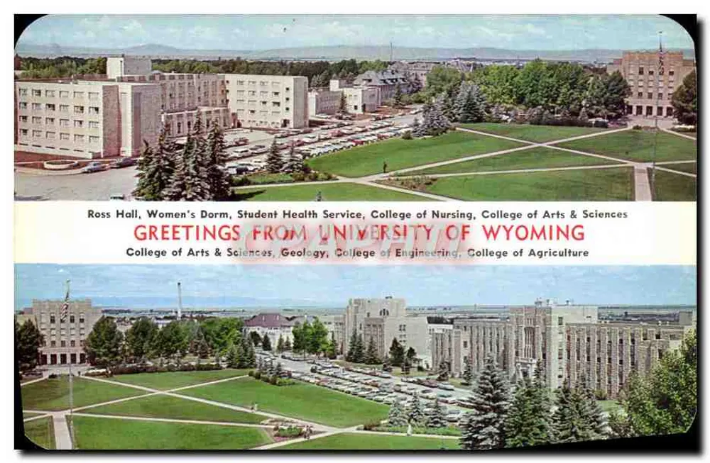 Universität von Wyoming — Campus — DEXTER PRESS, INC. - Vorderseite