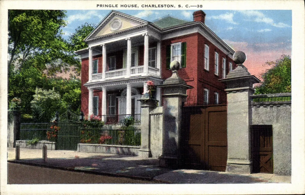 Pringle House, Charleston, S. C. — 38 - Frente