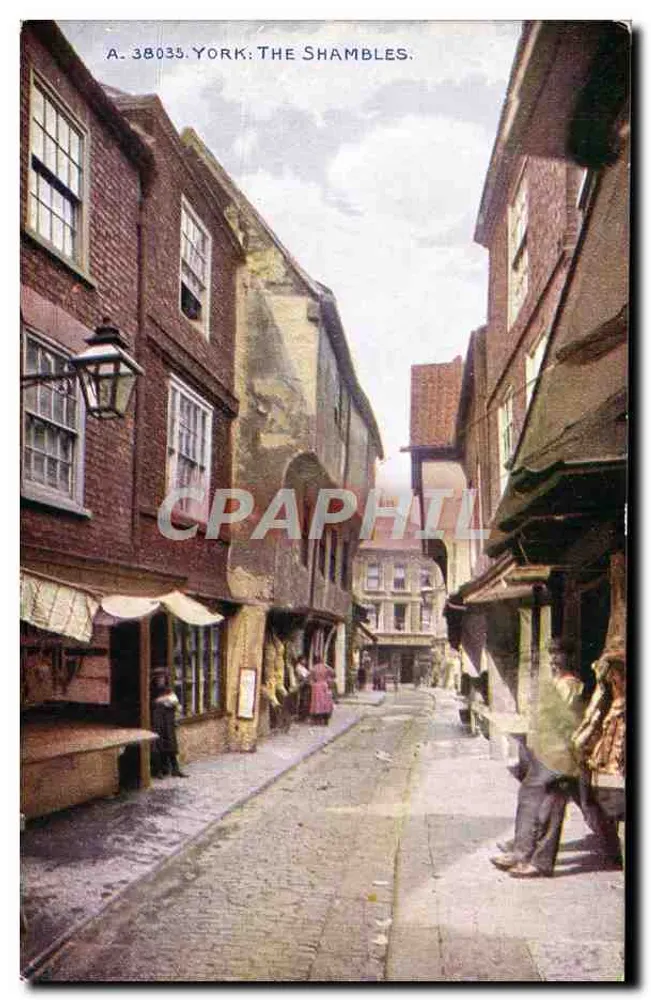 York: The Shambles — A. 38035 — Wydane przez firmę Photophon Co. Ltd, Londyn - Awers