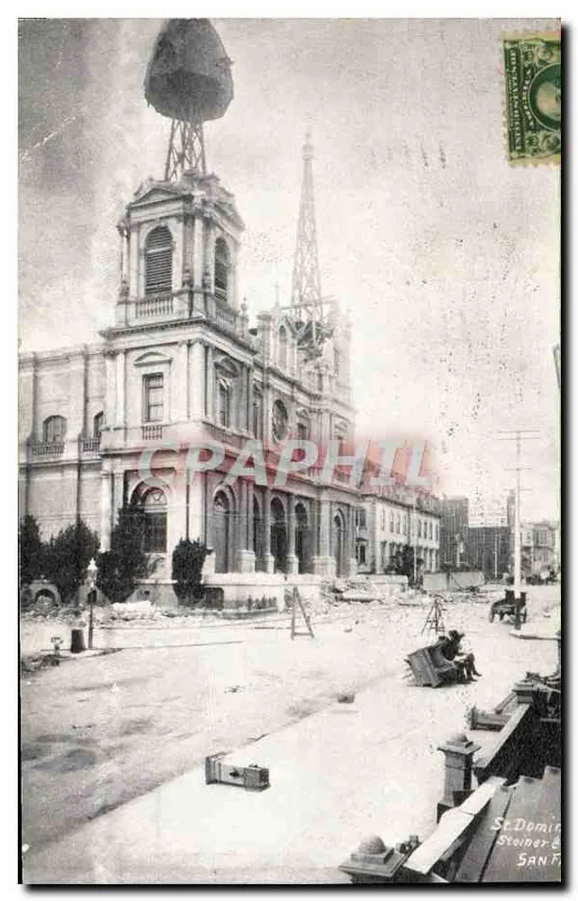 Chiesa di San Domenico — San Francisco — editore St. Dominique - Recto