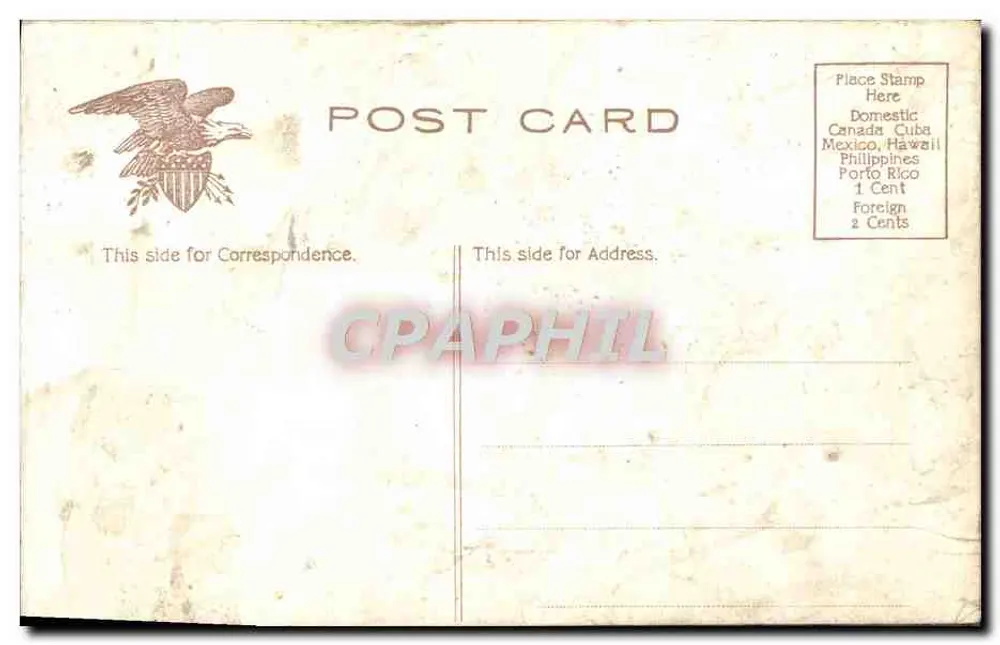 Custom House & Post Office, Louisville, Ky. — éditeur M. 17-9 - Verso