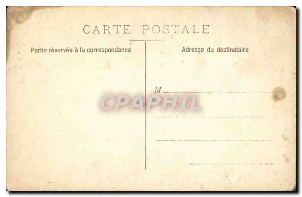 Portrait d'un homme — en cercle, devant une porte en fer forgé — éditeur non visible - Verso