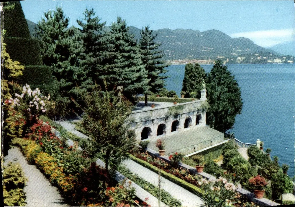 Lago Maggiore - Ilha Bella - Jardim - Frente