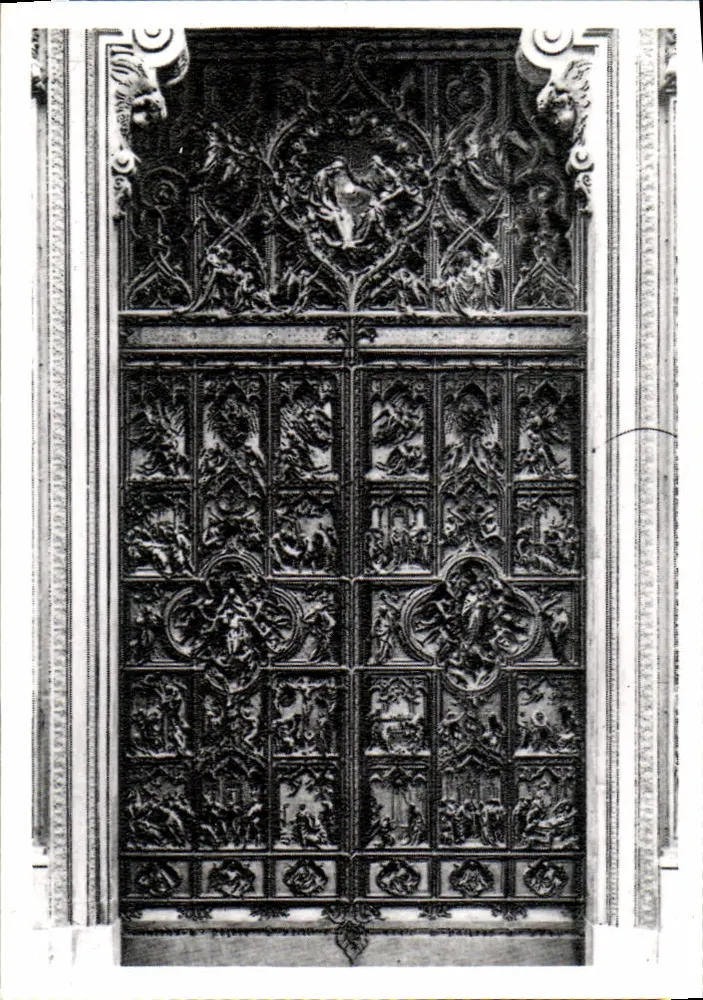 Milão - Catedral - A porta de bronze - Frente