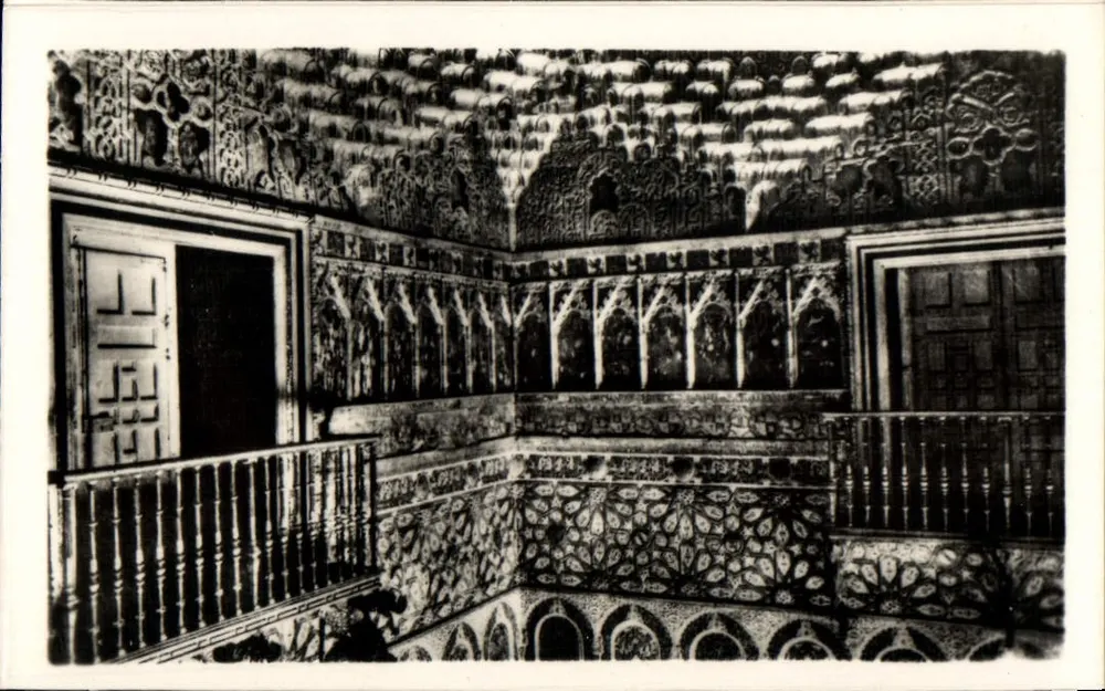 Sevilla — Reales Alcázares: Salón de Embajadores - Vorderseite