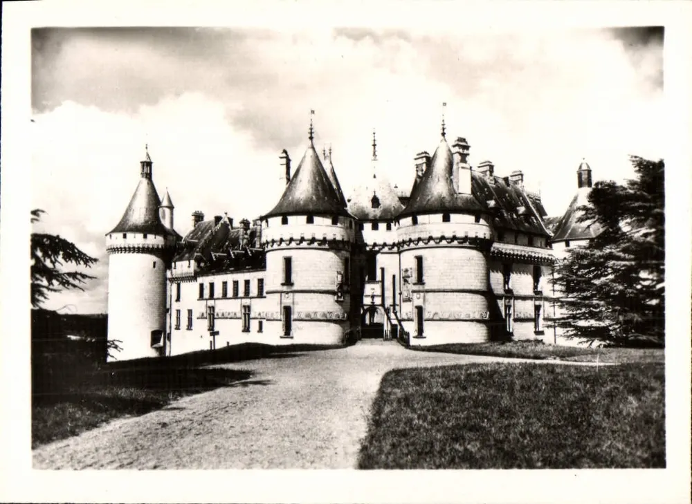 Castelo de Chaumont-sur-Loire — Fachada sobre o Parque — Edições de Luxo «Estel» - Frente