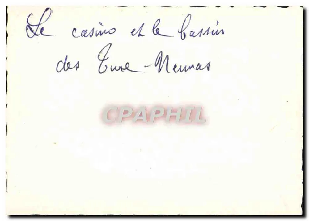 Casino e bassins dos Eure-Normand - Verso
