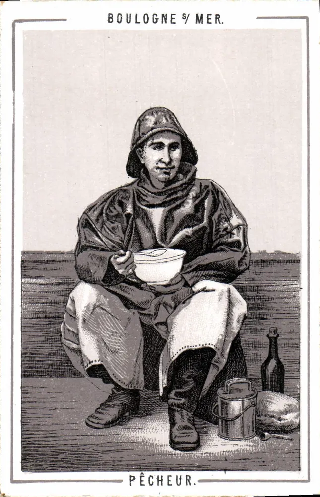 Boulogne-sur-Mer — Pêcheur — éditeur : Boulogne-sur-Mer - Frente