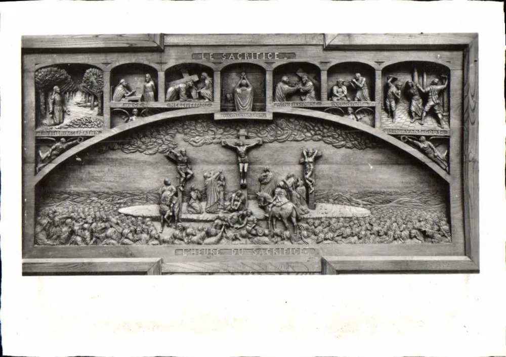 Die Stunde des Opfers — Ausstellung Abbé Quemerais — Cancale (Ille-et-Vilaine) - Vorderseite