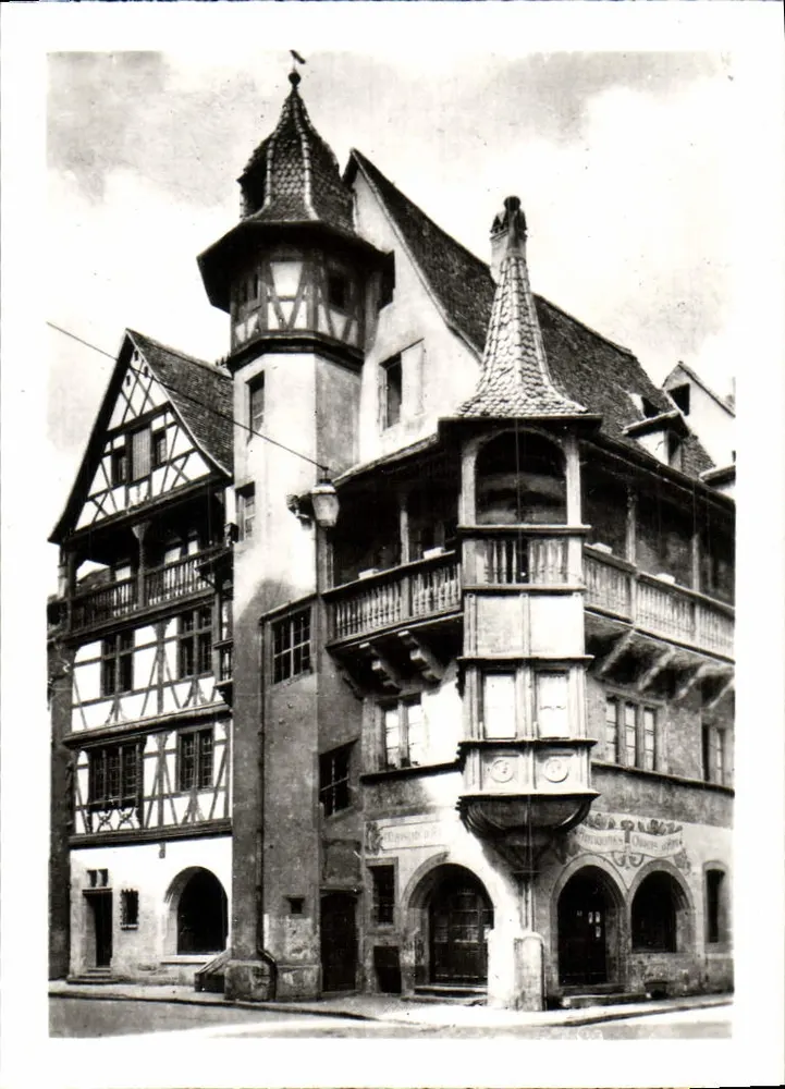 Colmar - A casa Pfister — número de série não visível - Frente