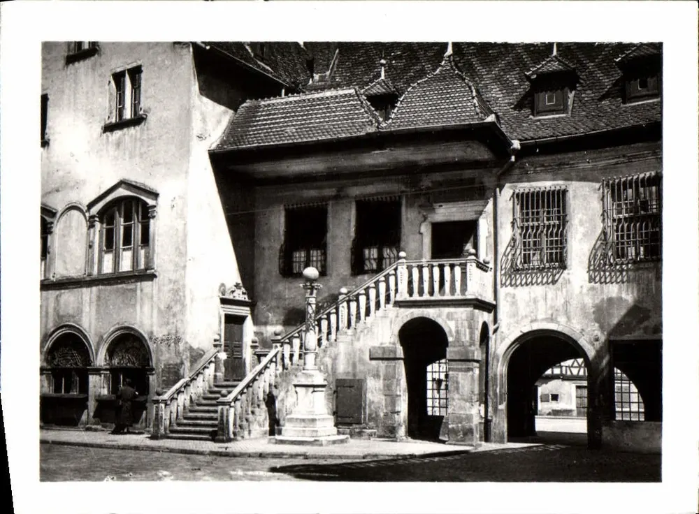 Colmar - A Escada da Antiga Aduana - Frente