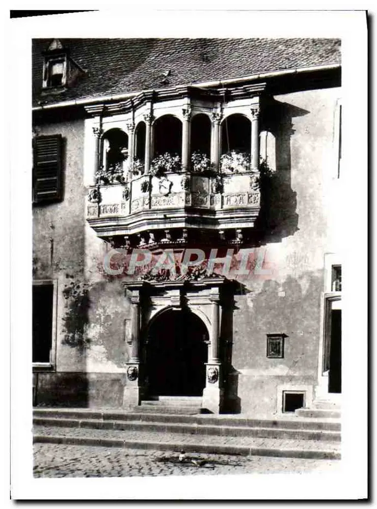 Colmar - Das ehemalige Gerichtsgebäude, Kathedralenplatz - Vorderseite