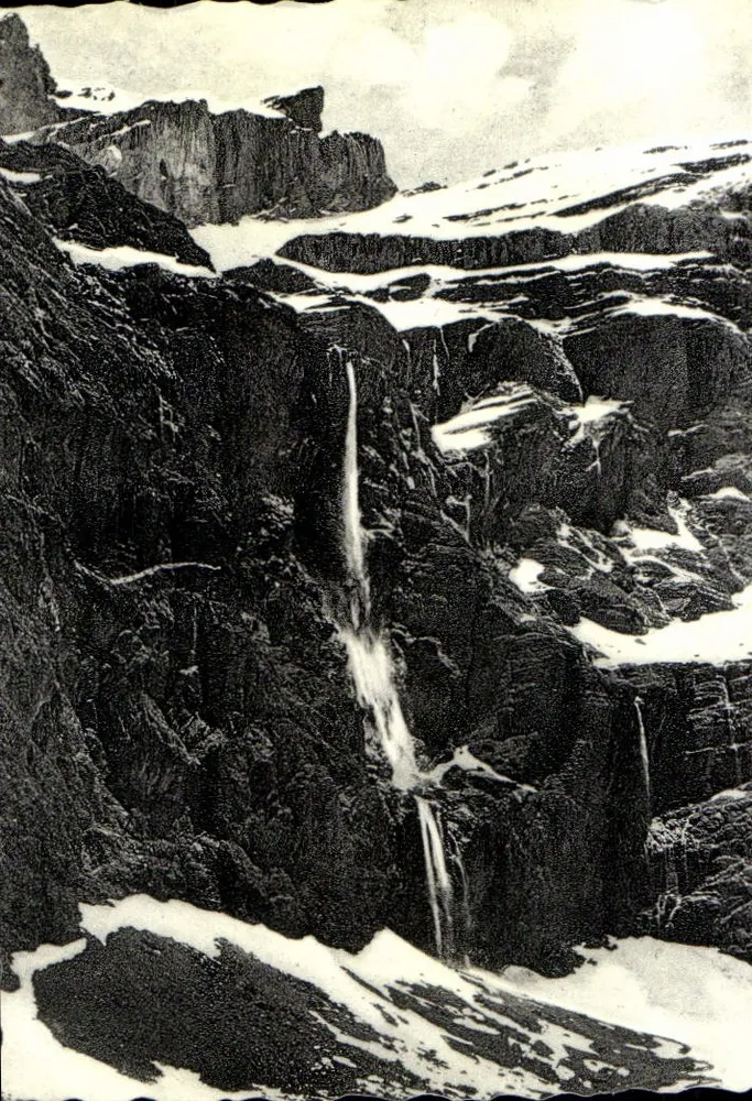 Gavarnie — A Grande Cascata — n° 98 - Frente
