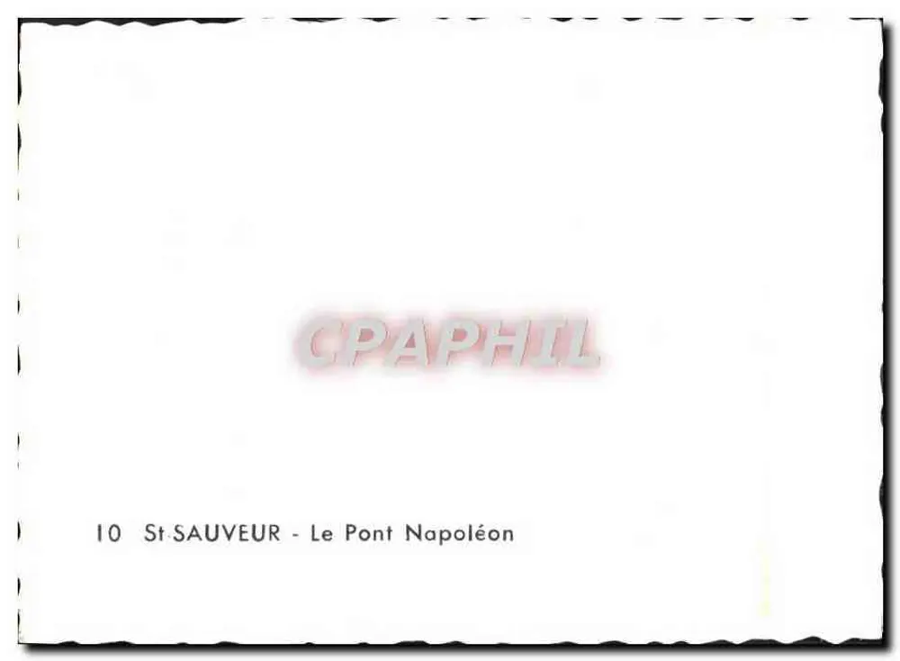 Saint-Sauveur — O Ponte Napoléon - Verso