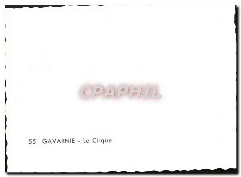 Gavarnie - O Circo — n°55 - Verso