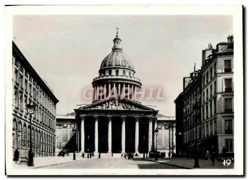 Paris — O Panteão — n°49 - Frente