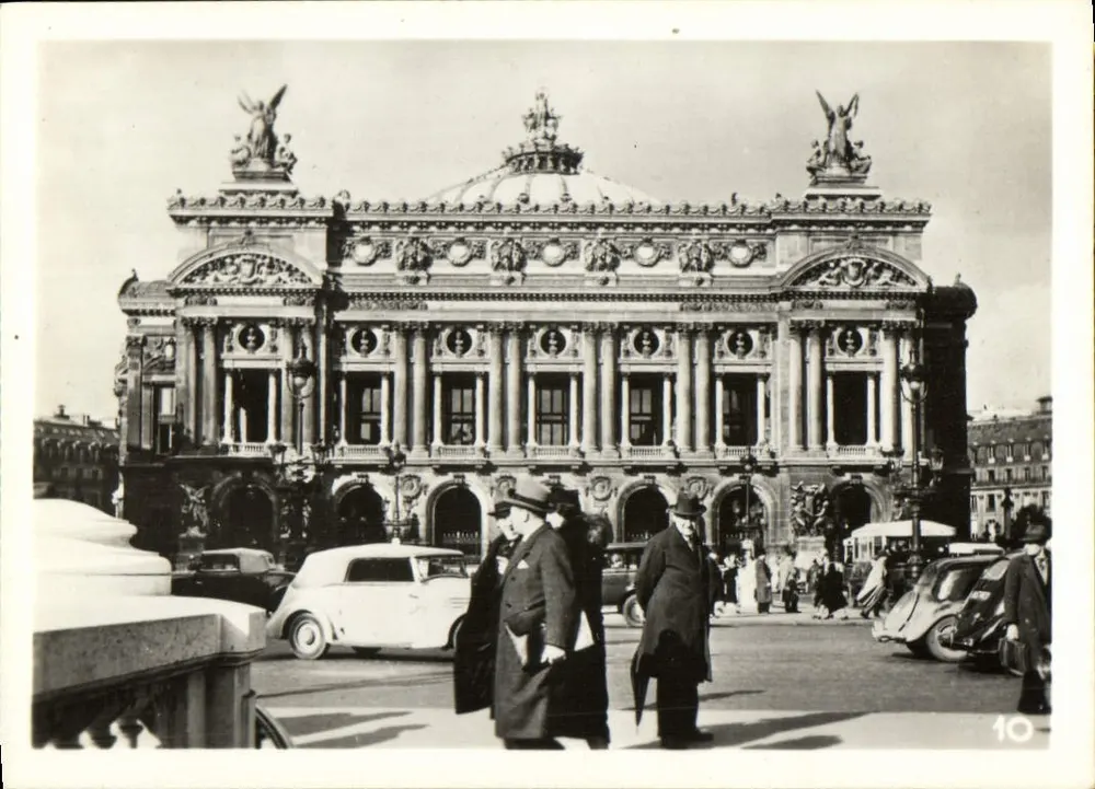 Paris — O Teatro Nacional da Ópera — n°10 - Frente