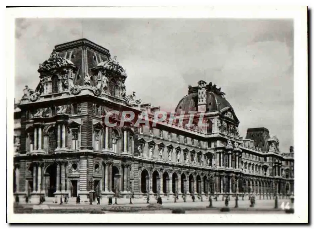 O Palácio do Louvre — Paris — L.I.P. — n°44 - Frente