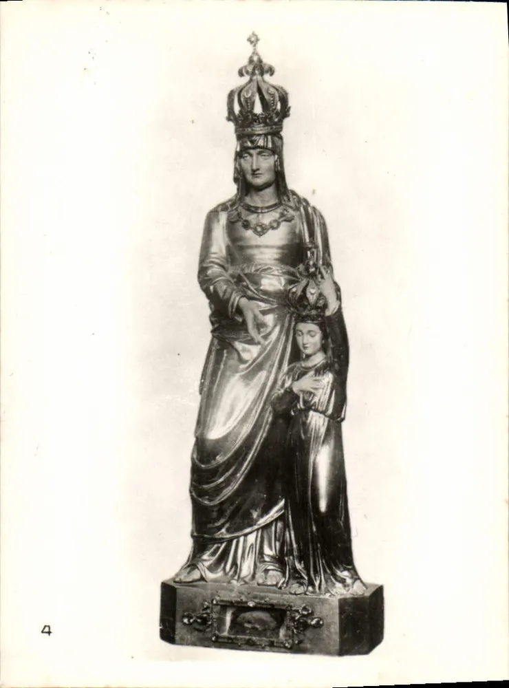 Auray — Statua cudowna — CPAPHHTL - Awers