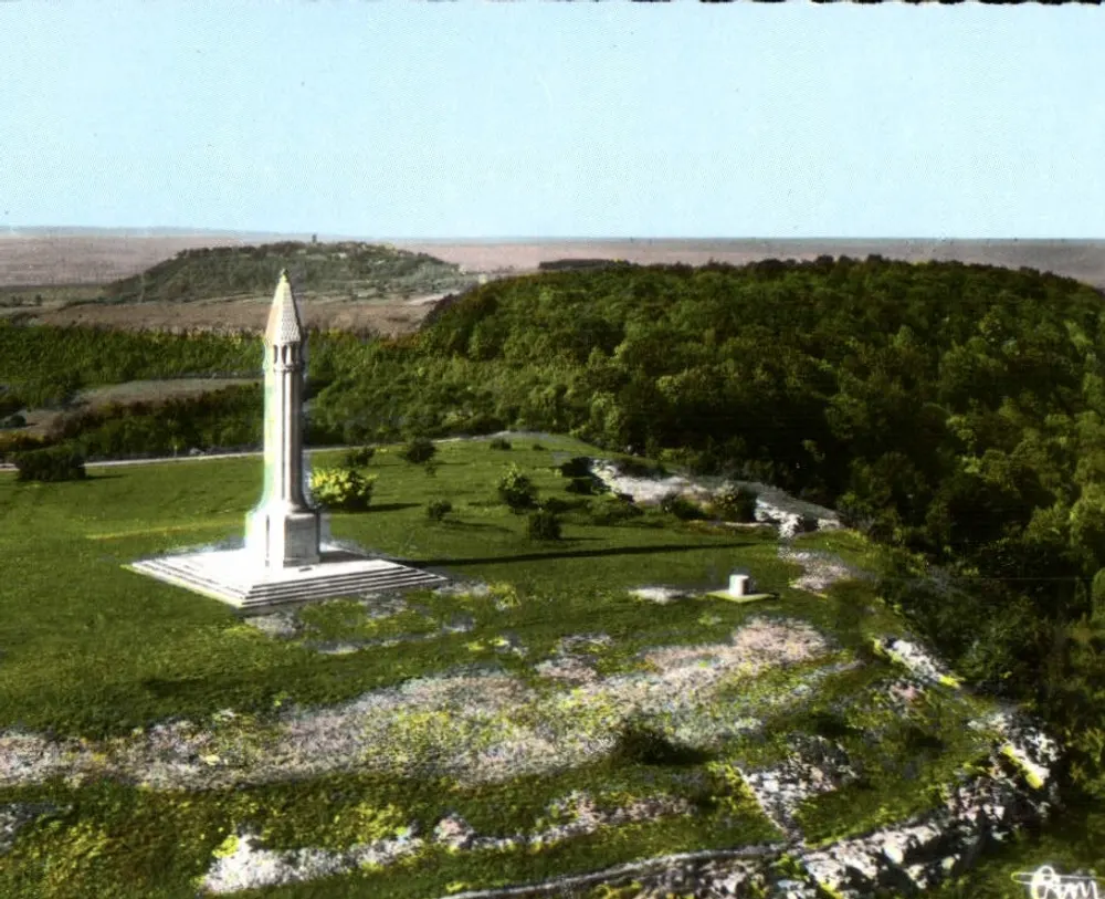 Monument von Sion — Pilgerreise zu Notre-Dame de Sion — Verleger Barrès - Vorderseite