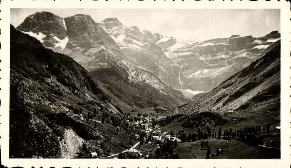 Gavarnie — Visão geral e o Cirque - Frente