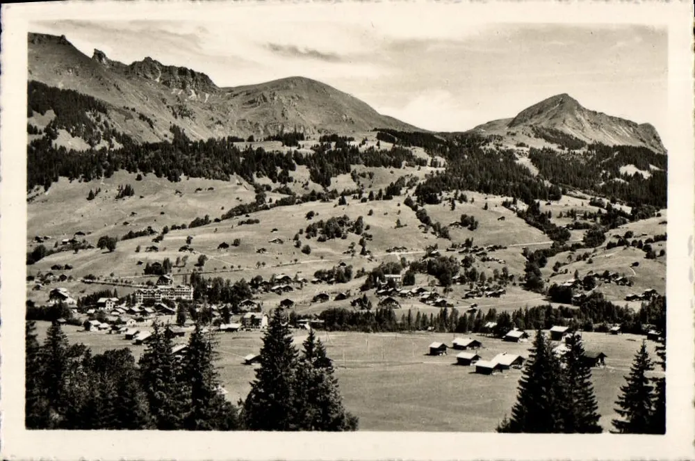 Les Diablerets — vista panorâmica - Frente