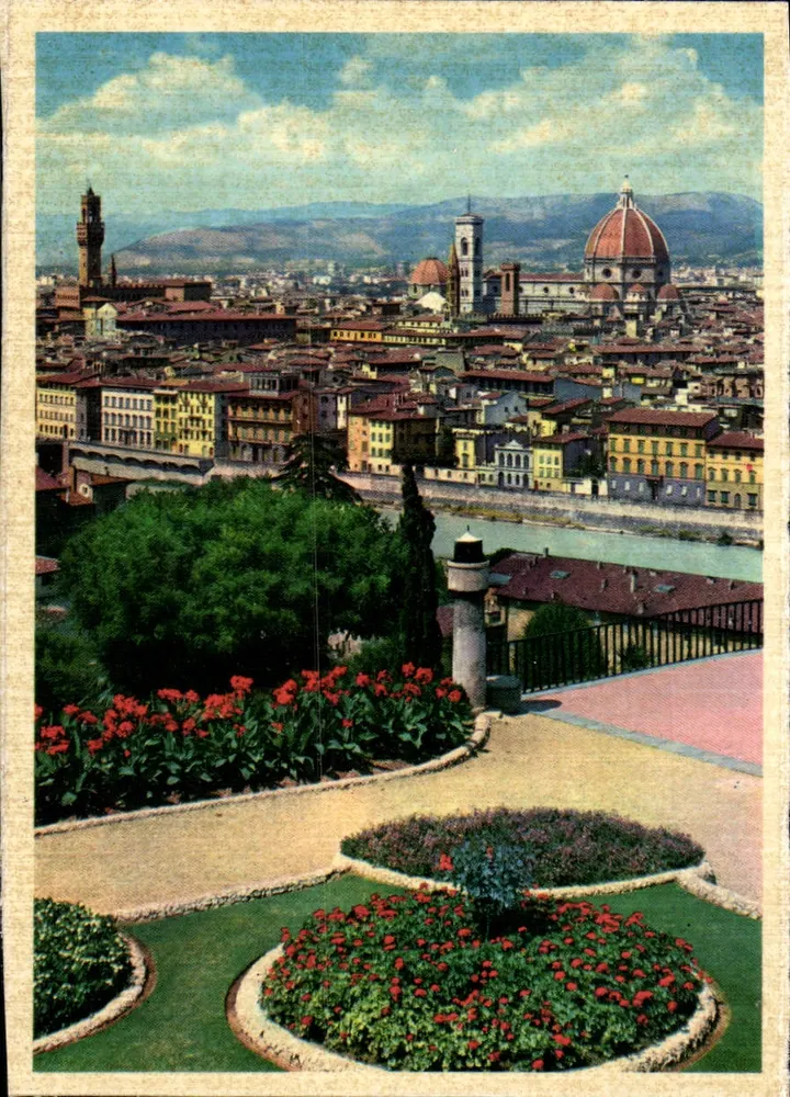 Florença — Panorama a partir da praça Michelangelo - Frente