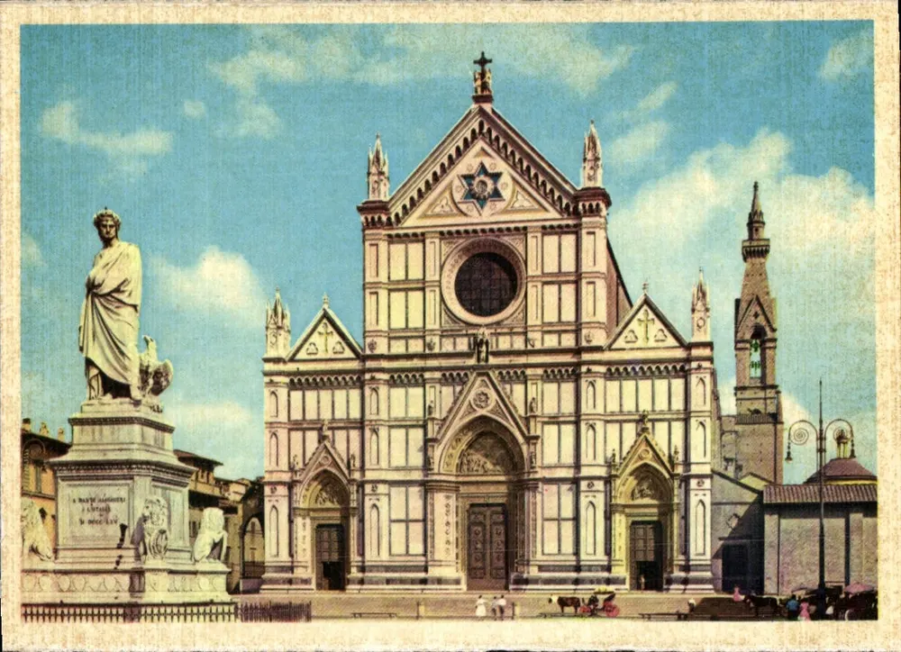Florenz — Basilika Santa Croce — Seriennummer nicht sichtbar - Vorderseite
