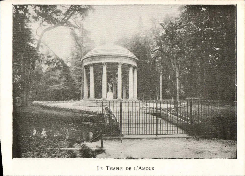 Le Temple de l'Amour — éditeur imprimeur non visible - Frente