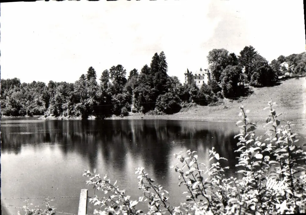 Château de Raily — Barrage et lac artificiel du Crescent — n°496 - Recto