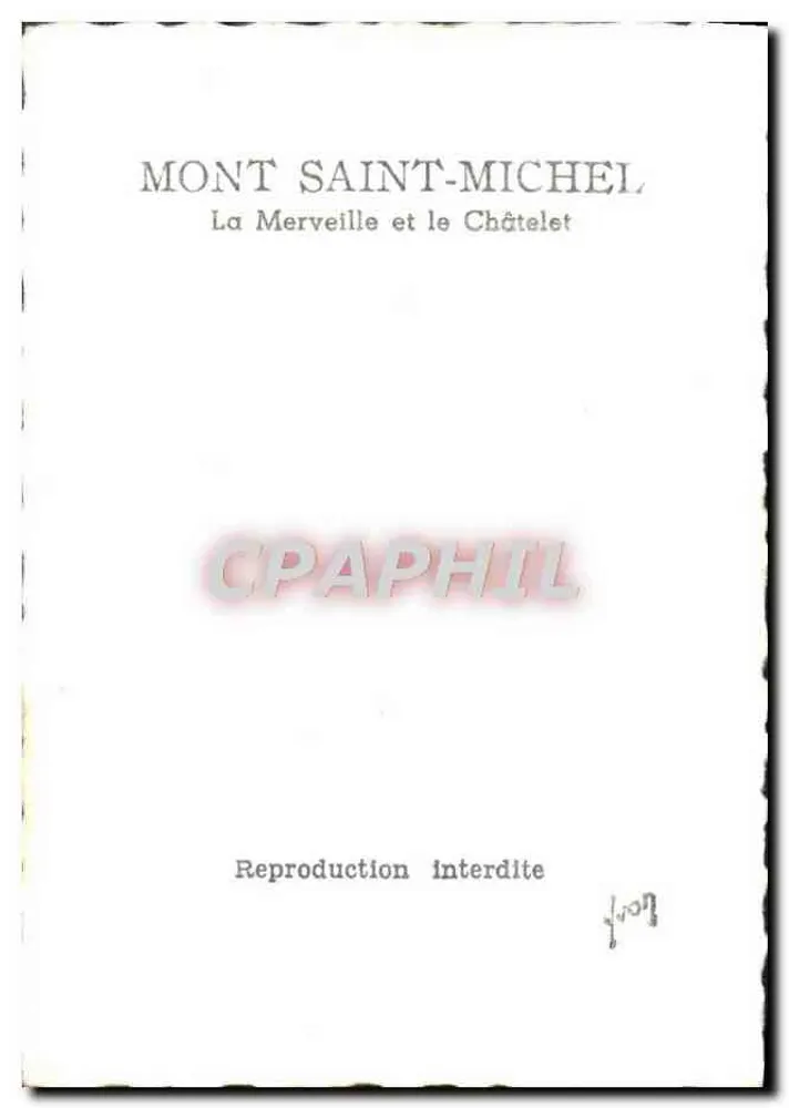 Mont Saint-Michel — La Merveille und das Châtelet - Rückseite