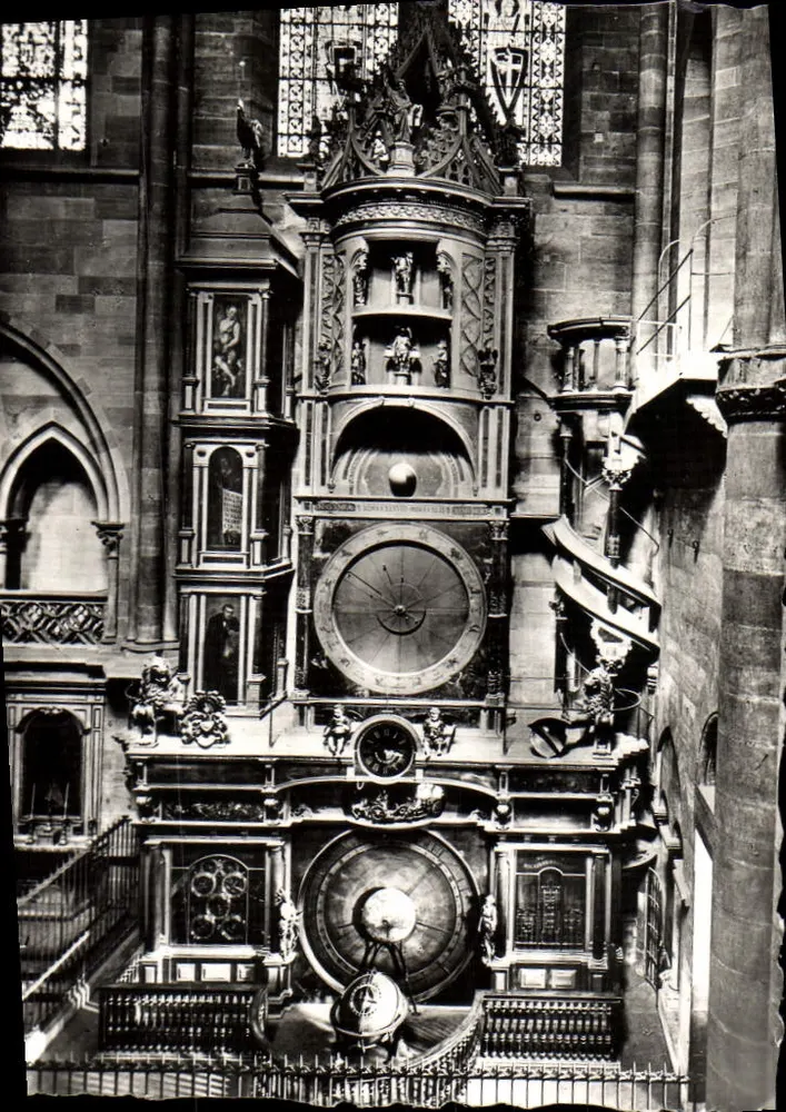 Straßburg — Die Kathedrale — Die astronomische Uhr — Nr. 12 - Vorderseite