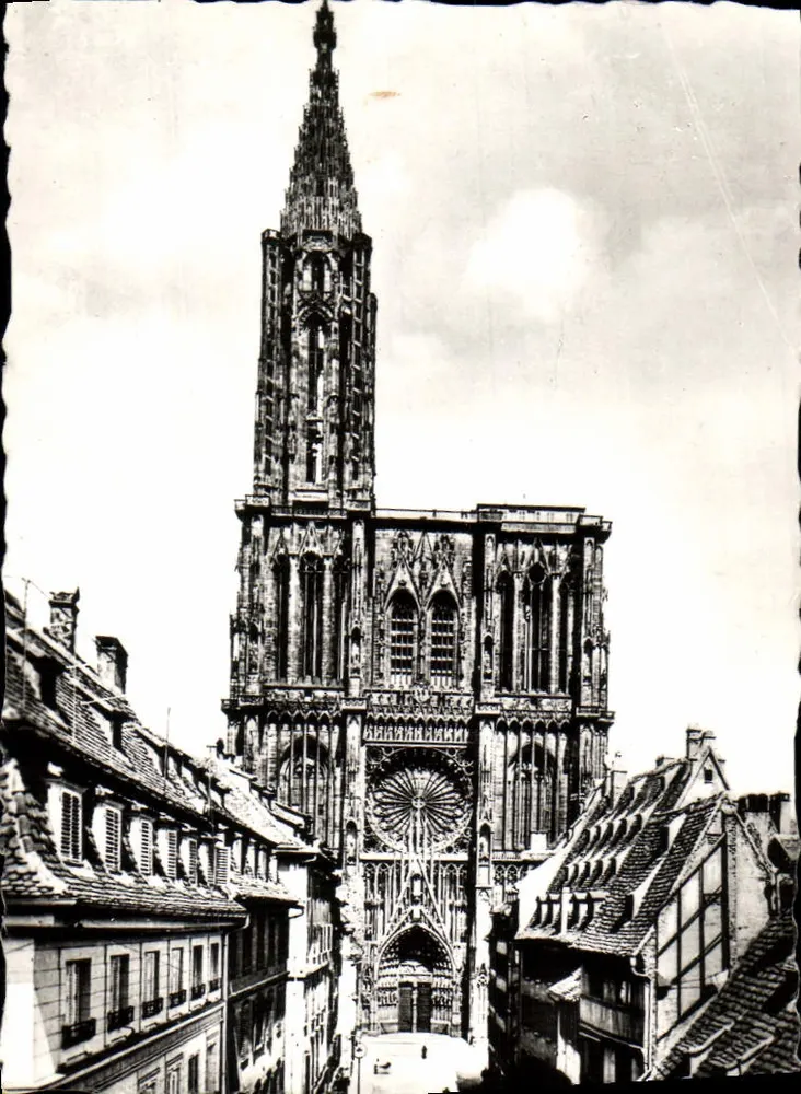 Strasbourg — A Catedral — Rue Mercière — n°169 - Frente