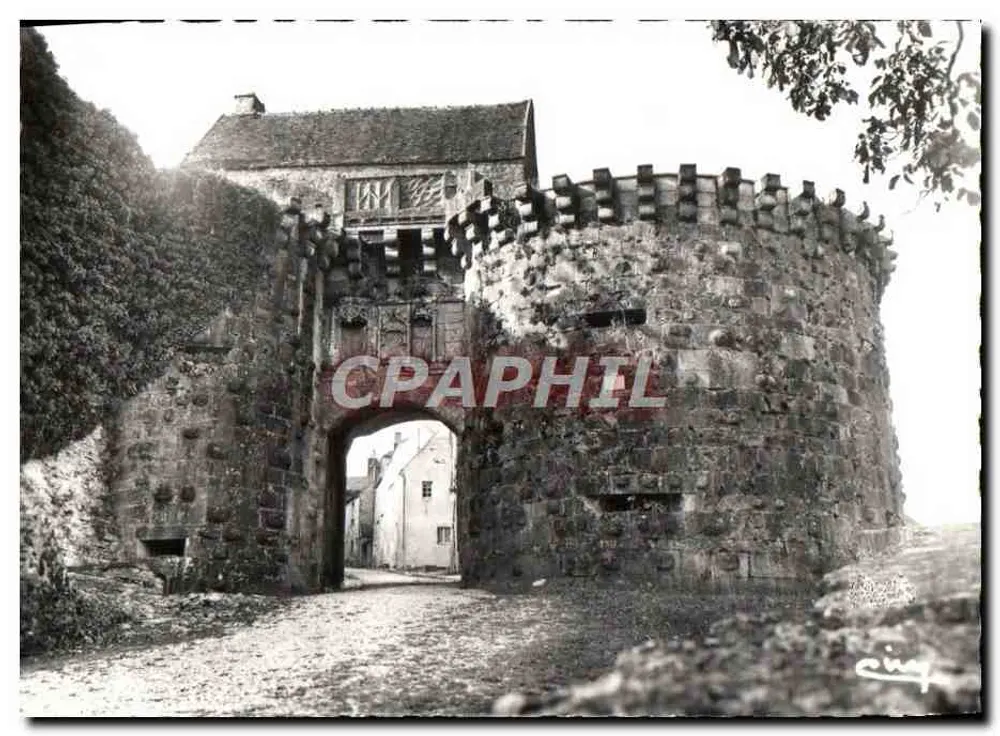 Vézelay (Yonne) — Der Rundweg und das Neue Tor — 449 - Vorderseite