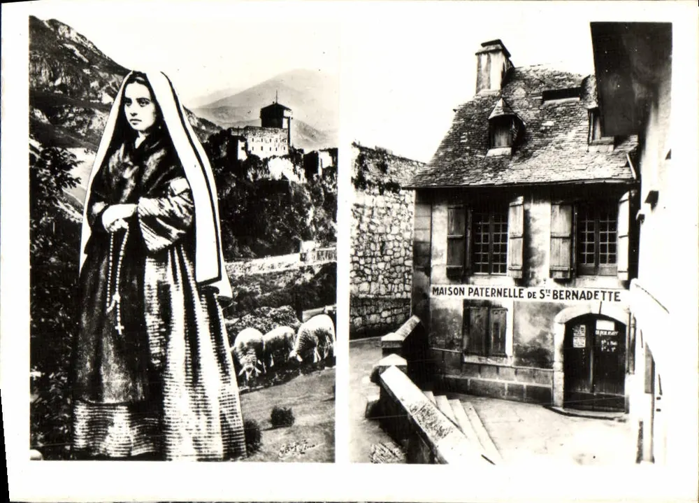 Sainte Bernadette — Authentisches Portrait — Vaterhaus von Sainte Bernadette — 11 — Lourdes - Vorderseite