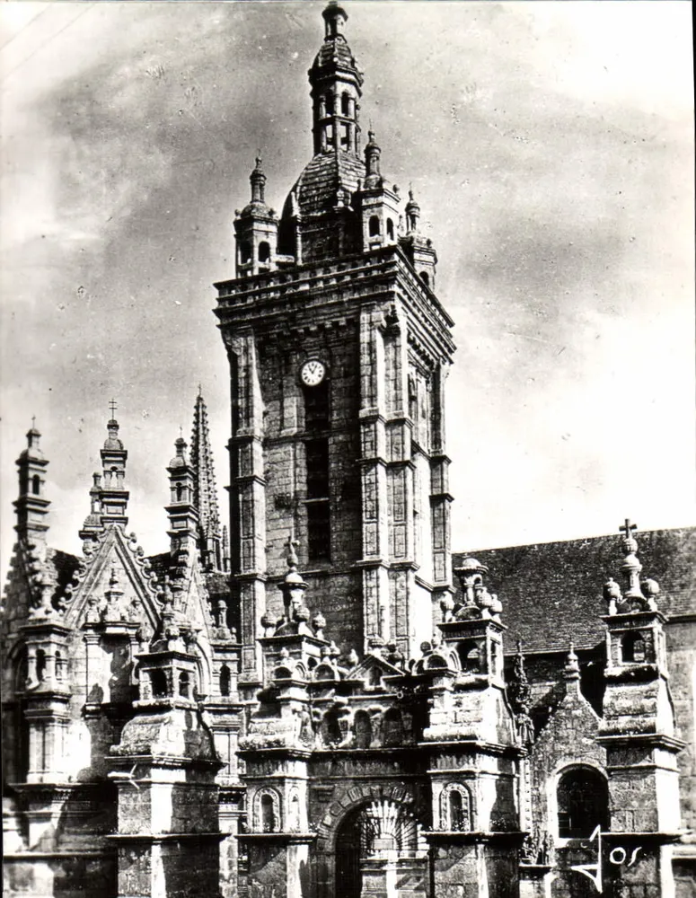 Saint-Thégonnec — Der Triumphbogen und die Kirche des 17. Jahrhunderts — n°5 - Vorderseite