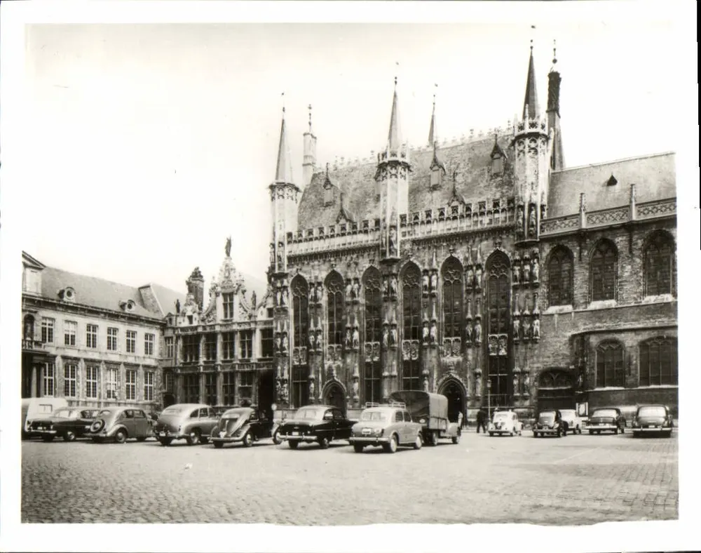 Brügge - Rathaus - Vorderseite