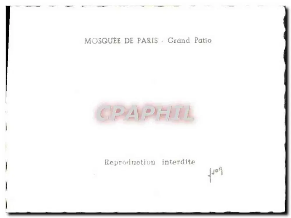 Mosquée de Paris — Grand Patio - Rewers